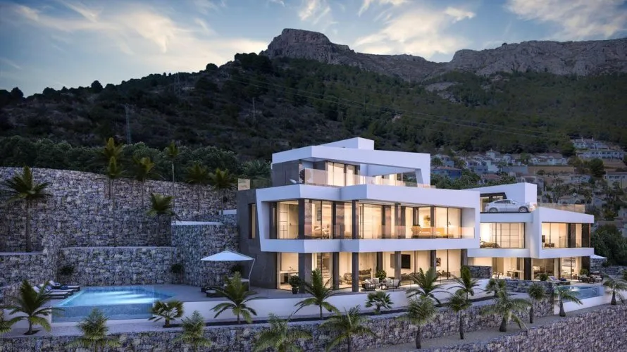 Villa de 4 dormitorios en Calpe, Spain No. 266