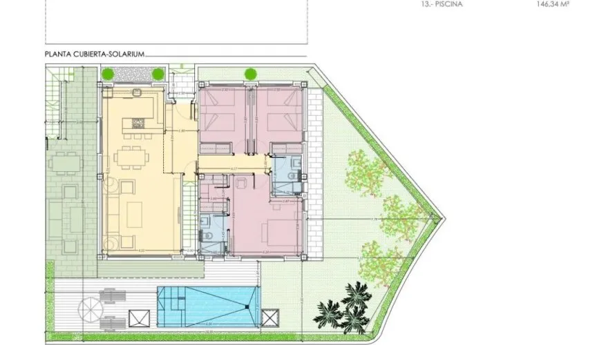 Villa de 3 dormitorios en Torrevieja, Spain No. 909 № 5