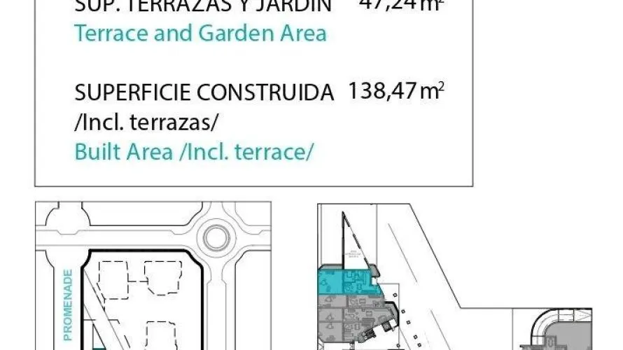 Ático de 3 dormitorios en Villajoyosa, Spain No. 1245 № 16