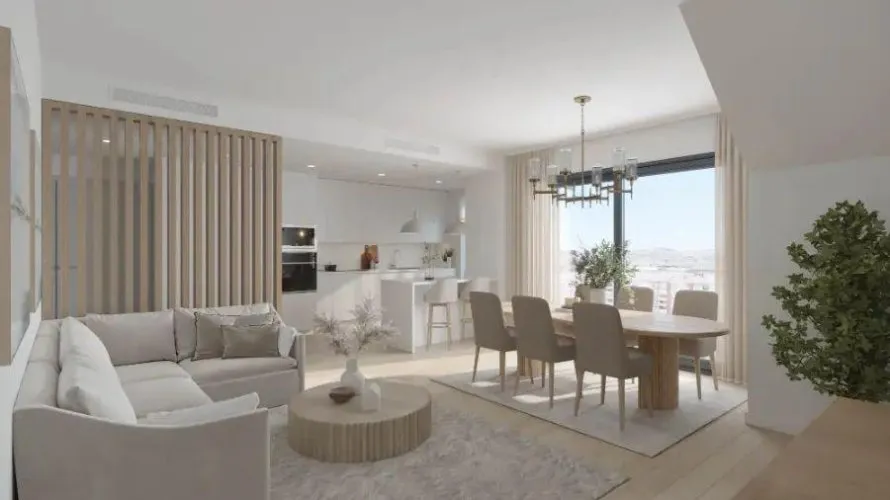 Apartamento de 3 dormitorios en Alicante, Spain No. 639