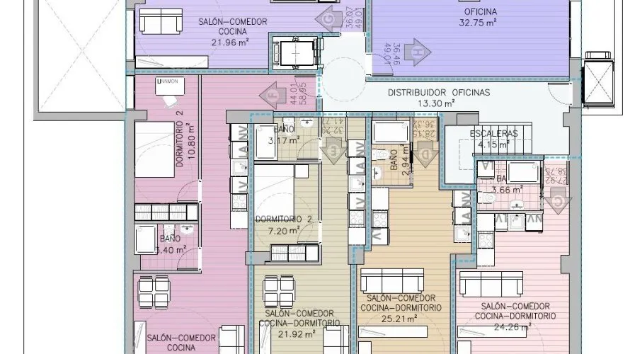 Apartamento de 1 dormitorio en Madrid, Spain No. 1225