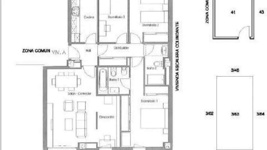 Apartamento de 3 dormitorios en Alicante, Spain No. 1196 № 3