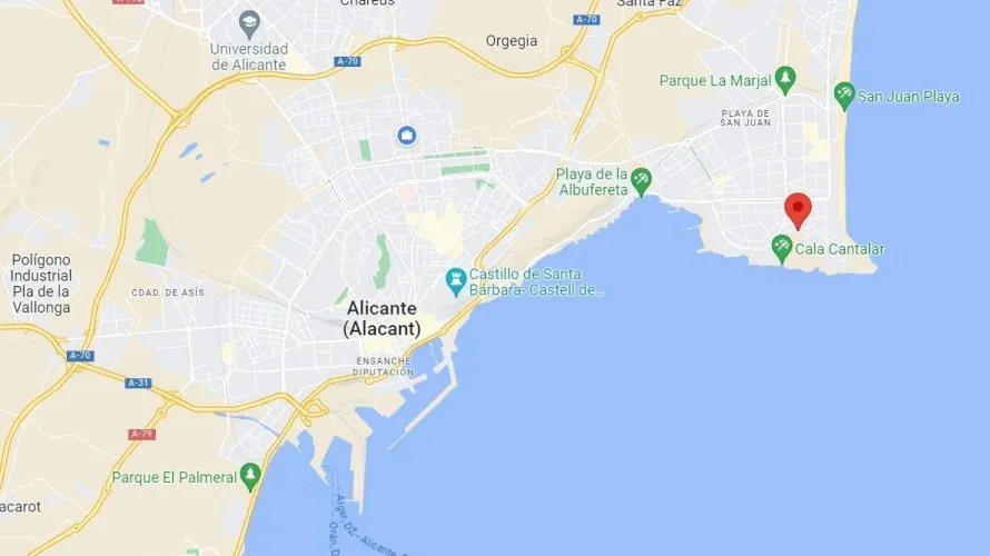 Сasa de 5 dormitorios en Cabo De Las Huertas, Spain No. 1303