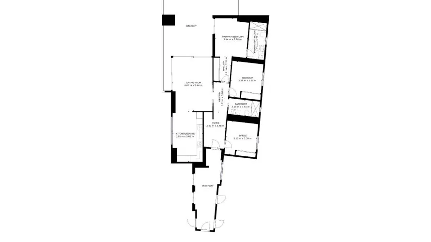 Apartamento de 2 dormitorios en Benidorm, Spain No. 107 № 2