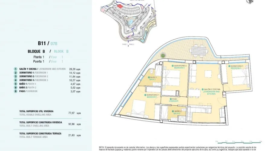 Apartamento de 3 dormitorios en Águilas, Spain No. 283 № 8