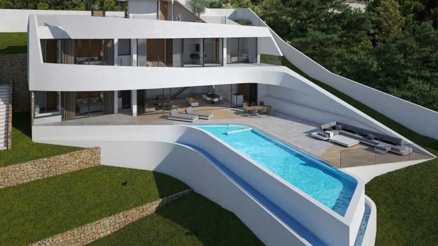 Villa de 4 dormitorios en Zona Altea Hills, Spain No. 290 № 5