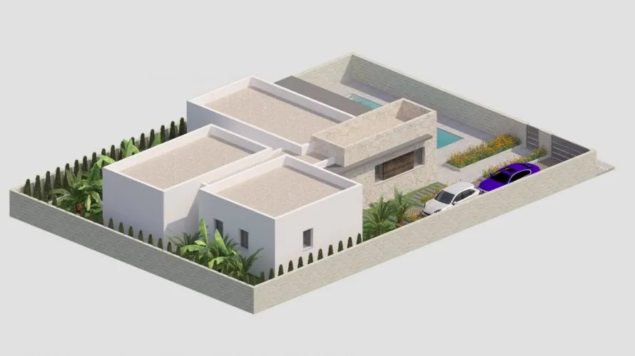 Villa de 3 dormitorios en Benijófar, Spain No. 307 № 4