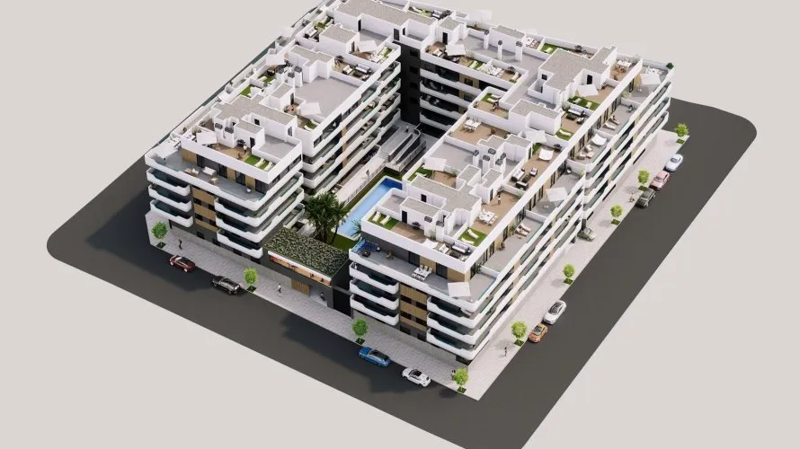 Apartamento de 3 dormitorios en Santa Pola, Spain No. 660 № 5