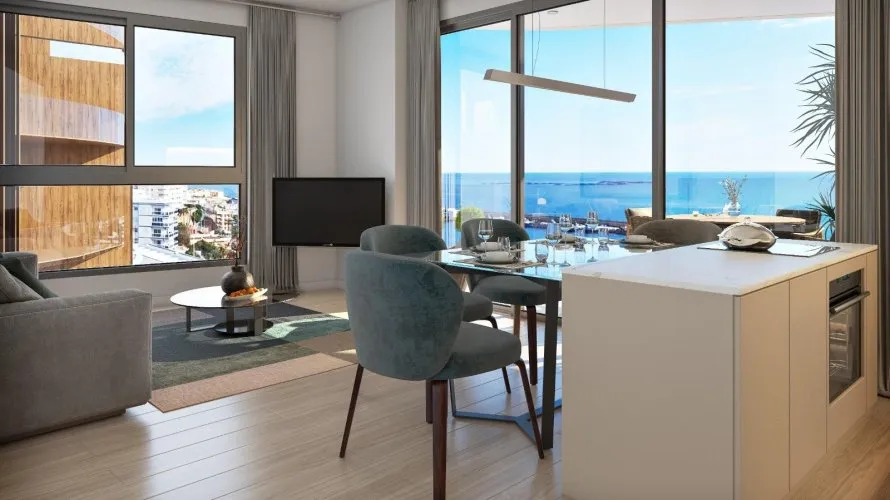 Apartamento de 2 dormitorios en Villajoyosa, Spain No. 230