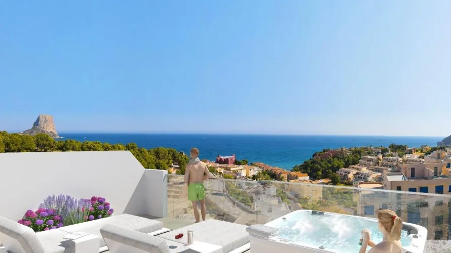 Apartamento de 2 dormitorios en Calpe, Spain No. 497 № 2