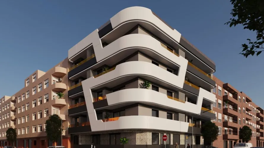 Apartamento de 3 dormitorios en Living Estepona Torrevieja, Spain No. 201 № 1
