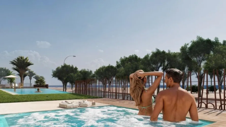 Apartamento de 1 dormitorio en Villajoyosa, Spain No. 856