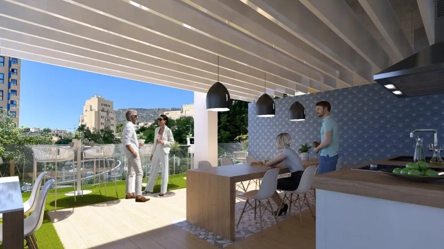 Apartamento de 2 dormitorios en Calpe, Spain No. 497 № 1