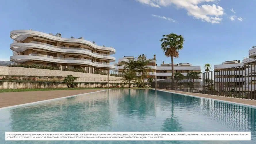 Apartamento de 2 dormitorios en Finestrat, Spain No. 1123