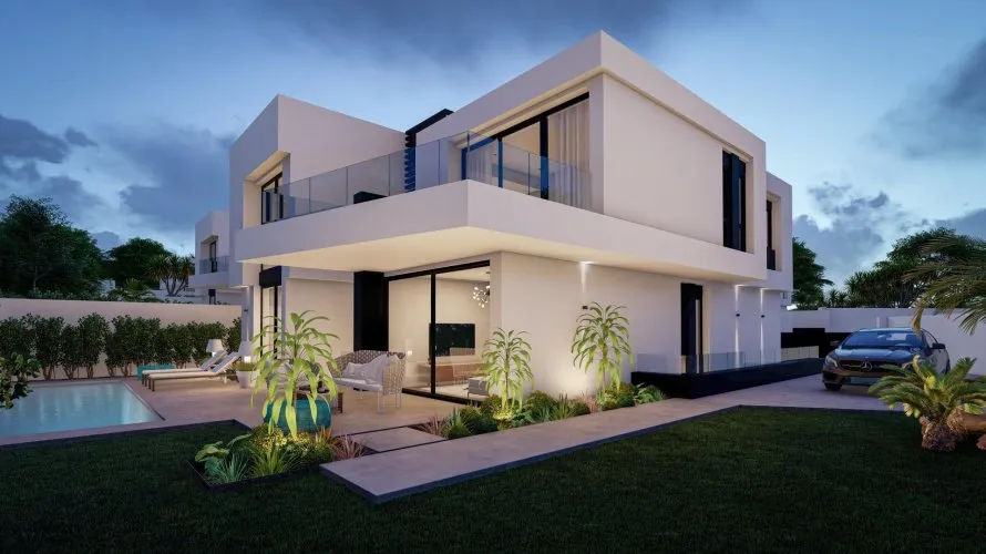 Villa de 4 dormitorios en La Nucia, Spain No. 637 № 1