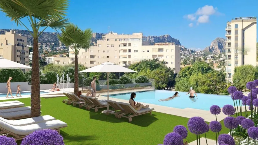 Apartamento de 2 dormitorios en Calpe, Spain No. 497