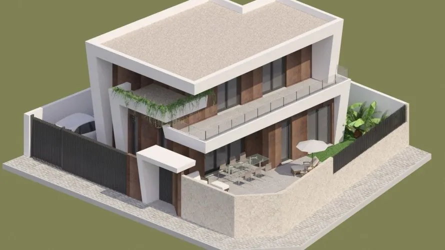 Villa de 3 dormitorios en Benijófar, Spain No. 356