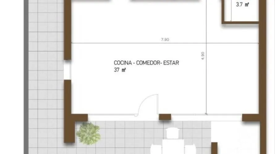 Villa de 3 dormitorios en Fuente Álamo de Murcia, Spain No. 1267 № 22
