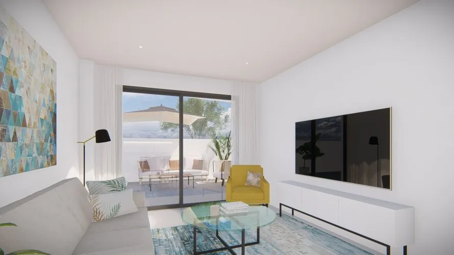 Apartamento de 3 dormitorios en Villajoyosa, Spain No. 465 № 1