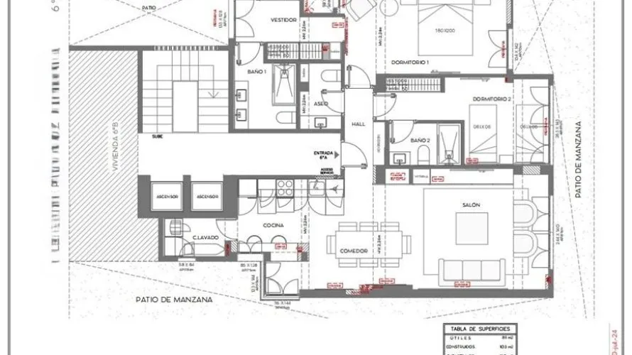 Apartamento de 2 dormitorios en Madrid, Spain No. 681 № 17