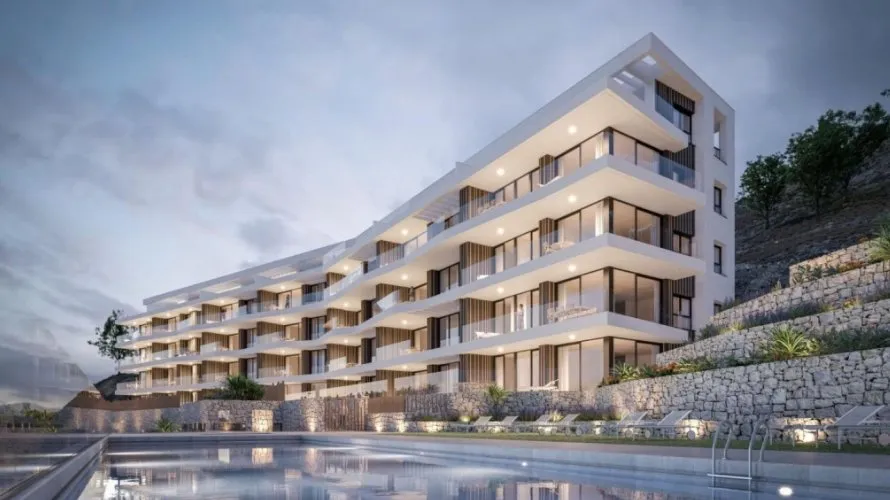 Apartamento de 2 dormitorios en Villajoyosa, Spain No. 811 № 1