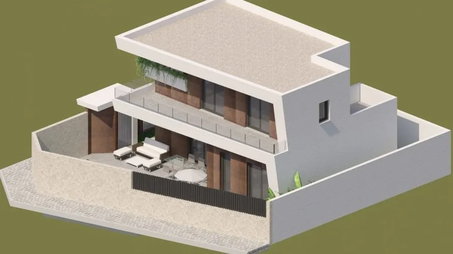 Villa de 3 dormitorios en Benijófar, Spain No. 356 № 1