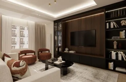 Apartamento de 3 dormitorios en Madrid, Spain No. 786