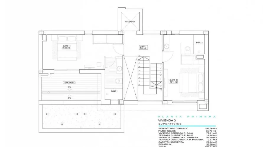 Villa de 4 dormitorios en Finestrat, Spain No. 355 № 9