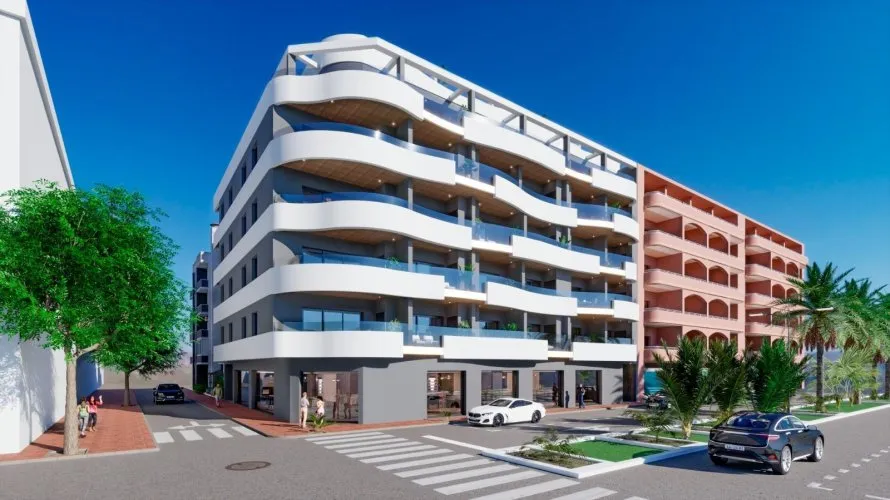 Apartamento de 2 dormitorios en Torrevieja, Spain No. 602