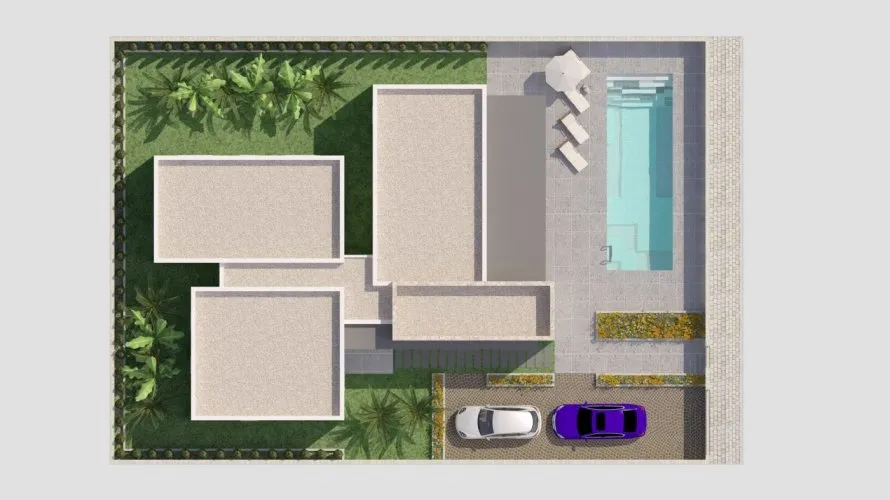 Villa de 3 dormitorios en Benijófar, Spain No. 307 № 5