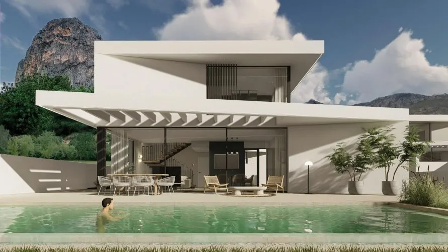 Villa de 3 dormitorios en Polop, Spain No. 696 № 1