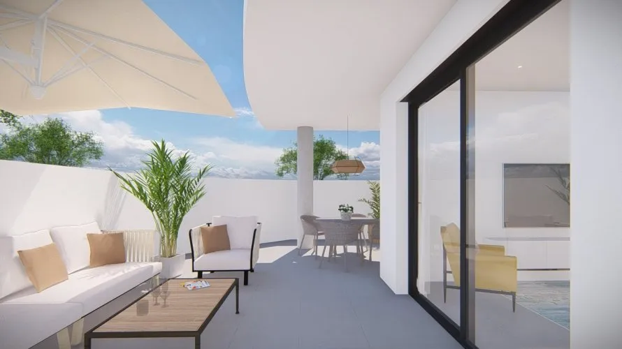 Apartamento de 3 dormitorios en Villajoyosa, Spain No. 465