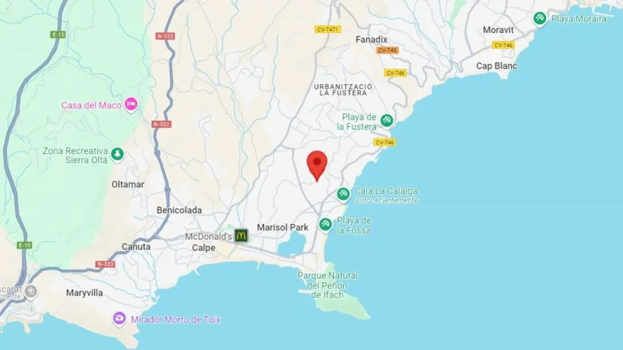 Villa de 3 dormitorios en Calpe, Spain No. 95 № 13