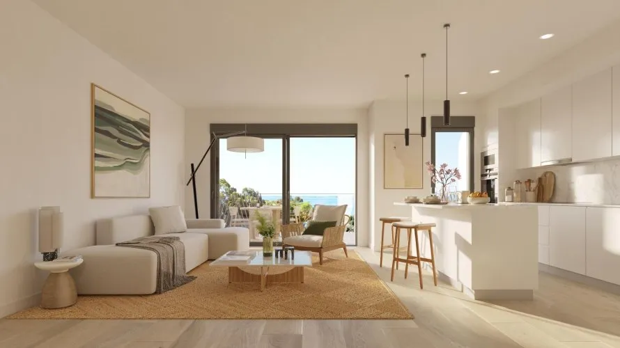Apartamento de 1 dormitorio en Villajoyosa, Spain No. 431