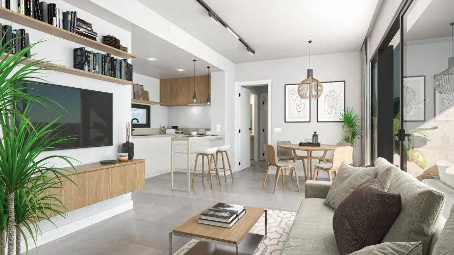 Apartamento de 2 dormitorios en Benidorm, Spain No. 552 № 3