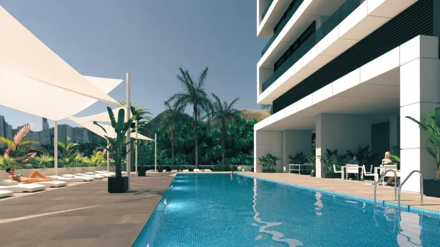 Apartamento de 2 dormitorios en Benidorm, Spain No. 552 № 10