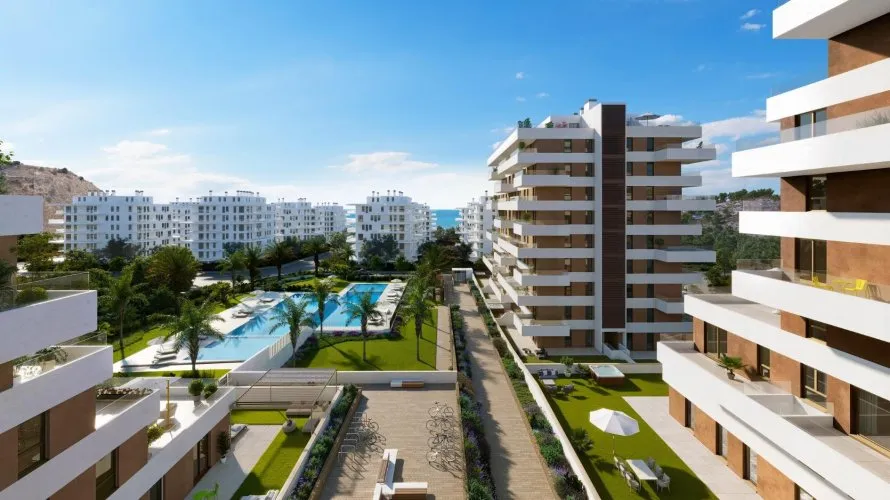 Apartamento de 2 dormitorios en Villajoyosa, Spain No. 558 № 1