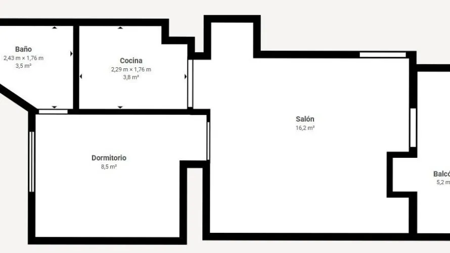 Apartamento de 44m² en Torrevieja, Spain No. 2150