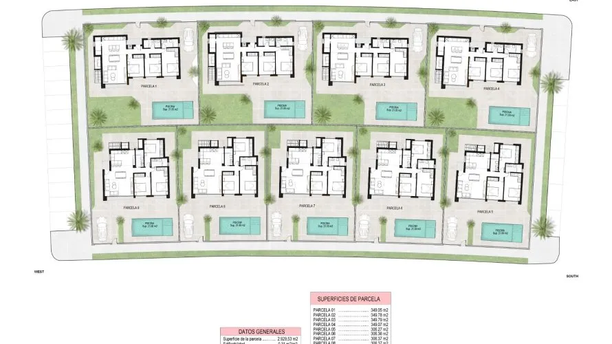 Villa de 2 dormitorios en Alhama de Murcia, Spain No. 2386 № 2