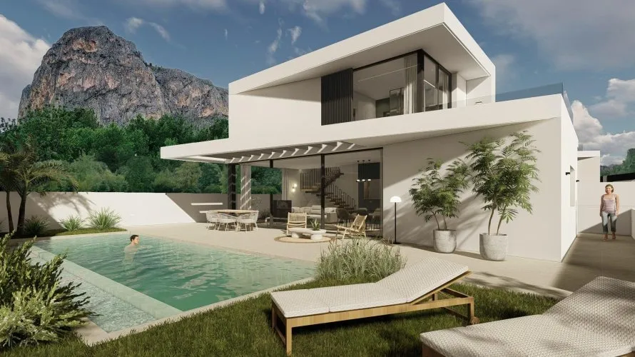 Villa de 3 chambres à Polop, Spain No. 696 № 2