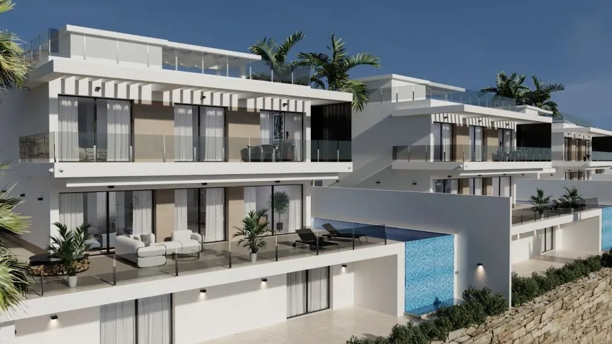 Villa de 4 chambres à Finestrat, Spain No. 620