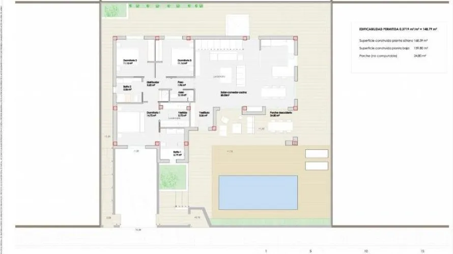 Villa de 3 chambres à Los Altos, Spain No. 270 № 3