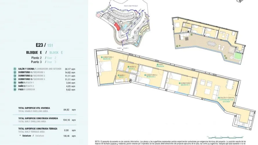 Penthouse de 3 chambres à Aguilas, Spain No. 281 № 8