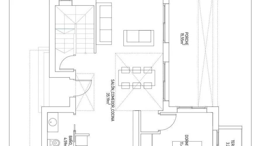 Villa de 3 chambres à Torrevieja, Spain No. 407 № 5