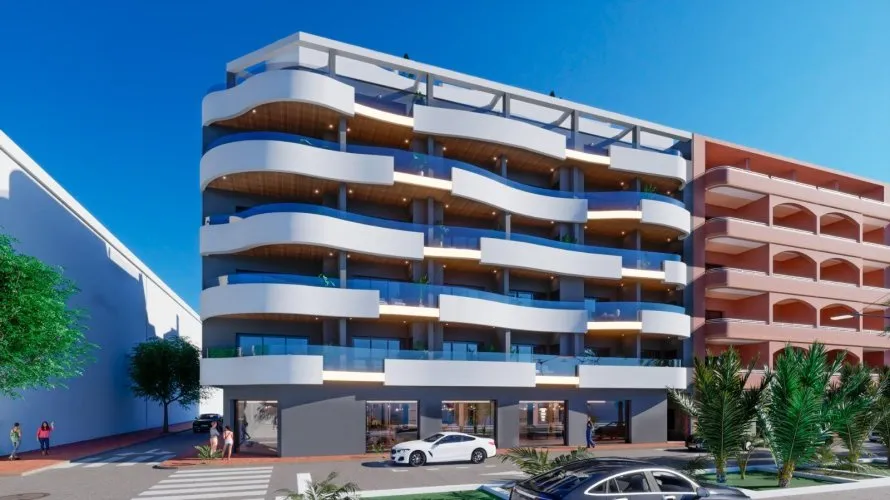 Apartment de 2 chambres à Torrevieja, Spain No. 602 № 2