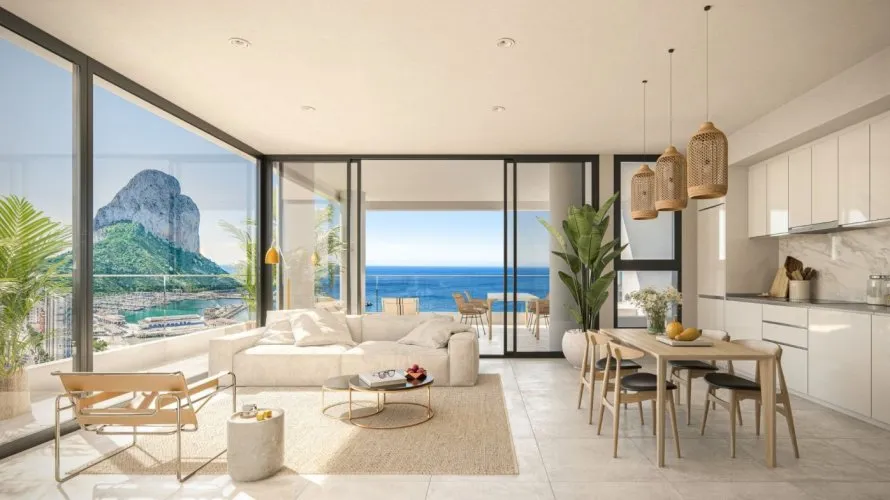 Apartment de 3 chambres à Calpe, Spain No. 382 № 1