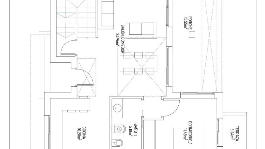 Villa de 3 chambres à Torrevieja, Spain No. 407 № 4