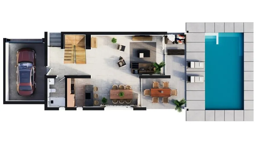 3 bedrooms villa for sale, Calpe, Spain No. 596 № 8