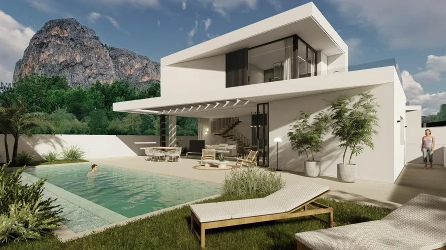 3 bedrooms villa for sale, Polop, Spain No. 521 № 4