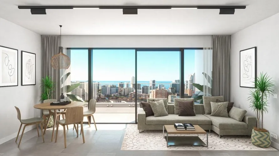 2 bedrooms apartment for sale, Benidorm, Spain No. 552 № 1